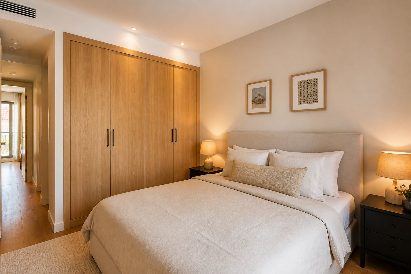 Dormitorio reformado en Alcosa, Sevilla