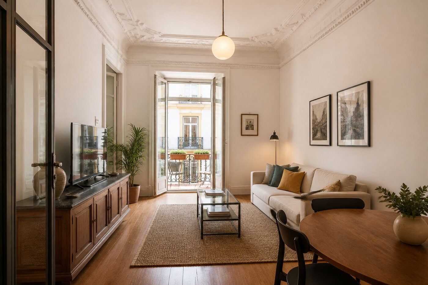 Piso del centro de Sevilla reformado y entregado