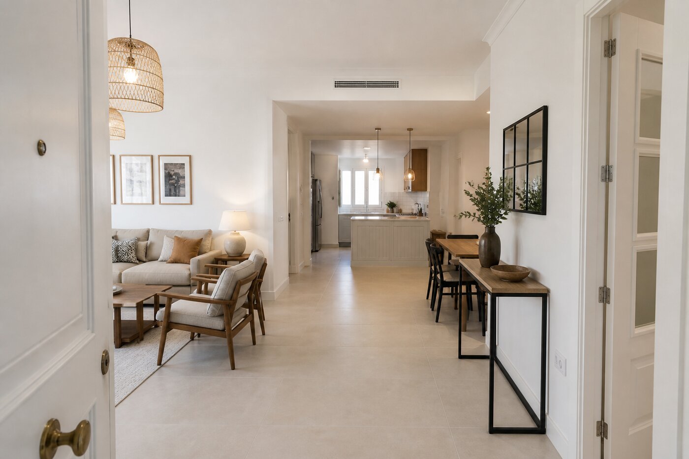 Reforma integral de vivienda entregada en Los Remedios, Sevilla